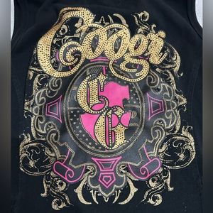 Vintage Coogi black mini dress, size XL